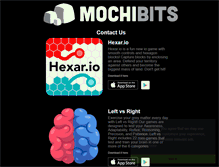 Tablet Screenshot of mochibits.com